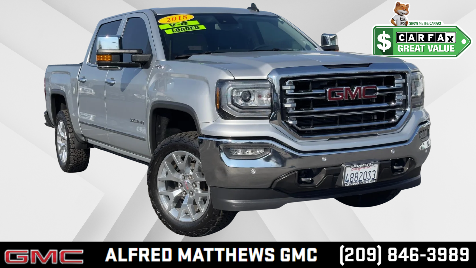 2018 GMC Sierra 1500 SLT