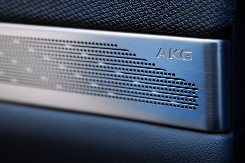 Close-up View of the AKG Studio Audio Speaker | Alfred Matthews Cadillac in Modesto CA