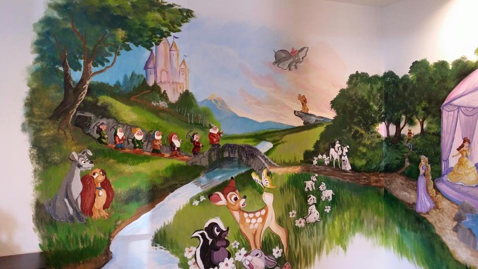 Alfred Matthews Cadillac interior artwork